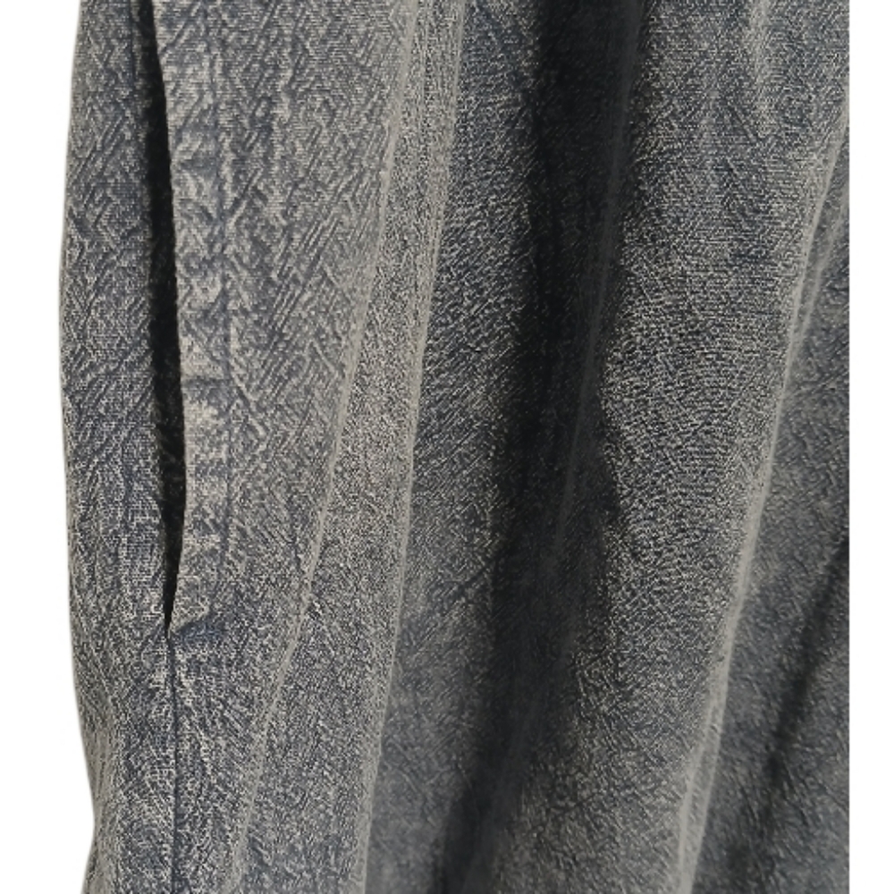 Hudson Gray Blue Cuff Sleeve Shorts Romper Size Large-NWT - Picture 7 of 7